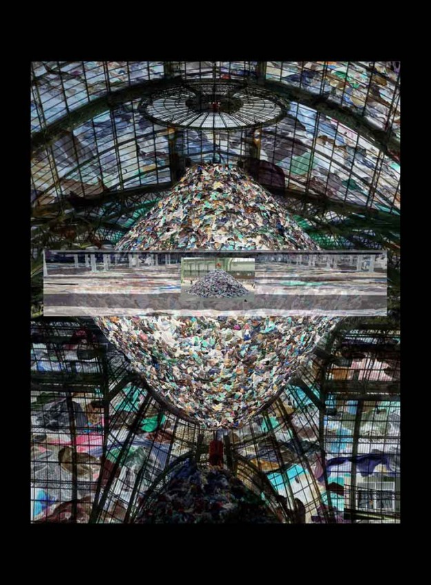 Bertrand Alberge - plasticien - photomontage - "Mercredi 27 janvier"