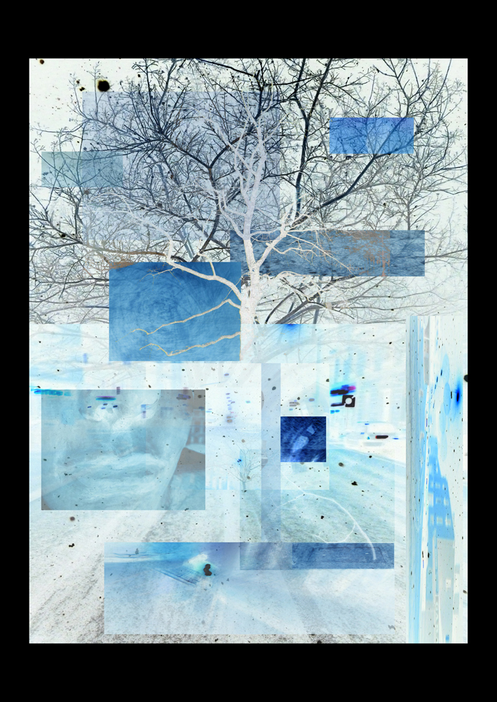 Bertrand Alberge - plasticien - photomontage - "Vendredi 12 février"