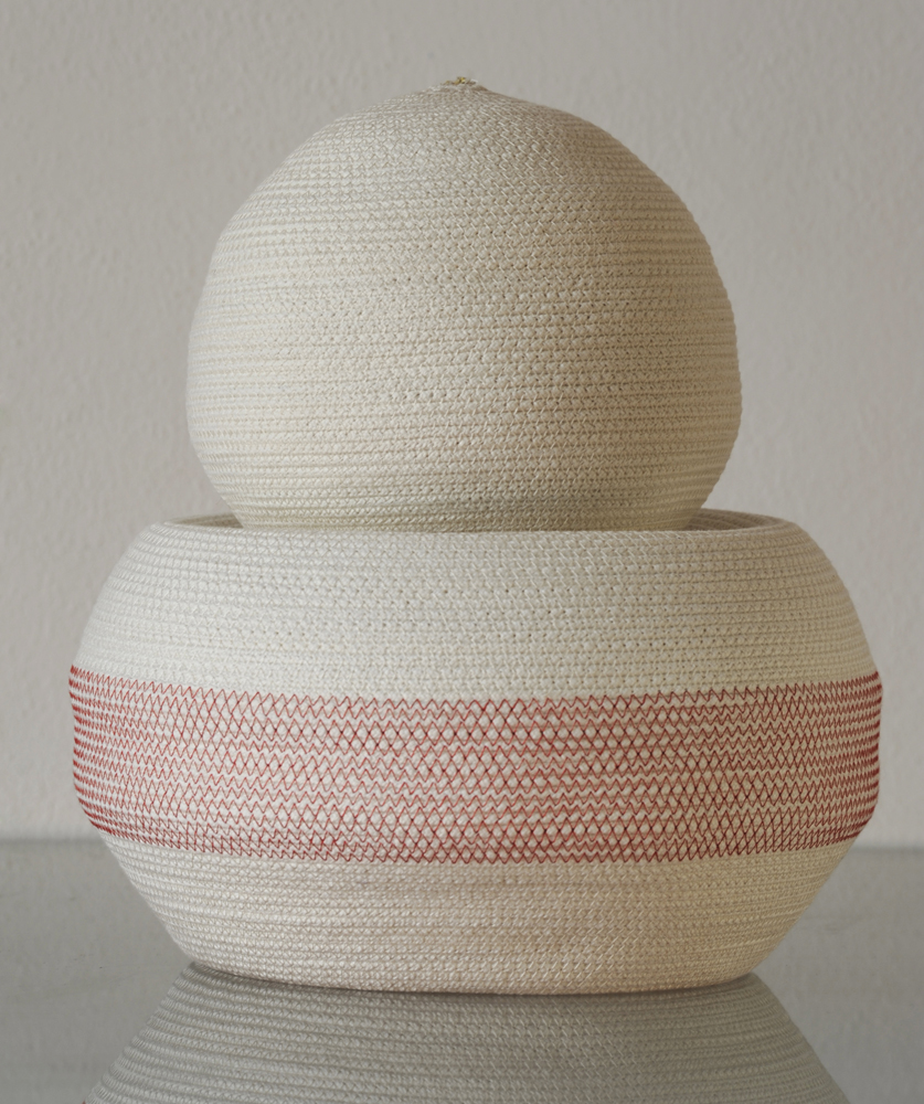 Bertrand Alberge - plasticien - sculpture de coton - "Japonaise"