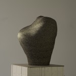 Bertrand Alberge - plasticien - sculpture de coton - "Paternité sombre"